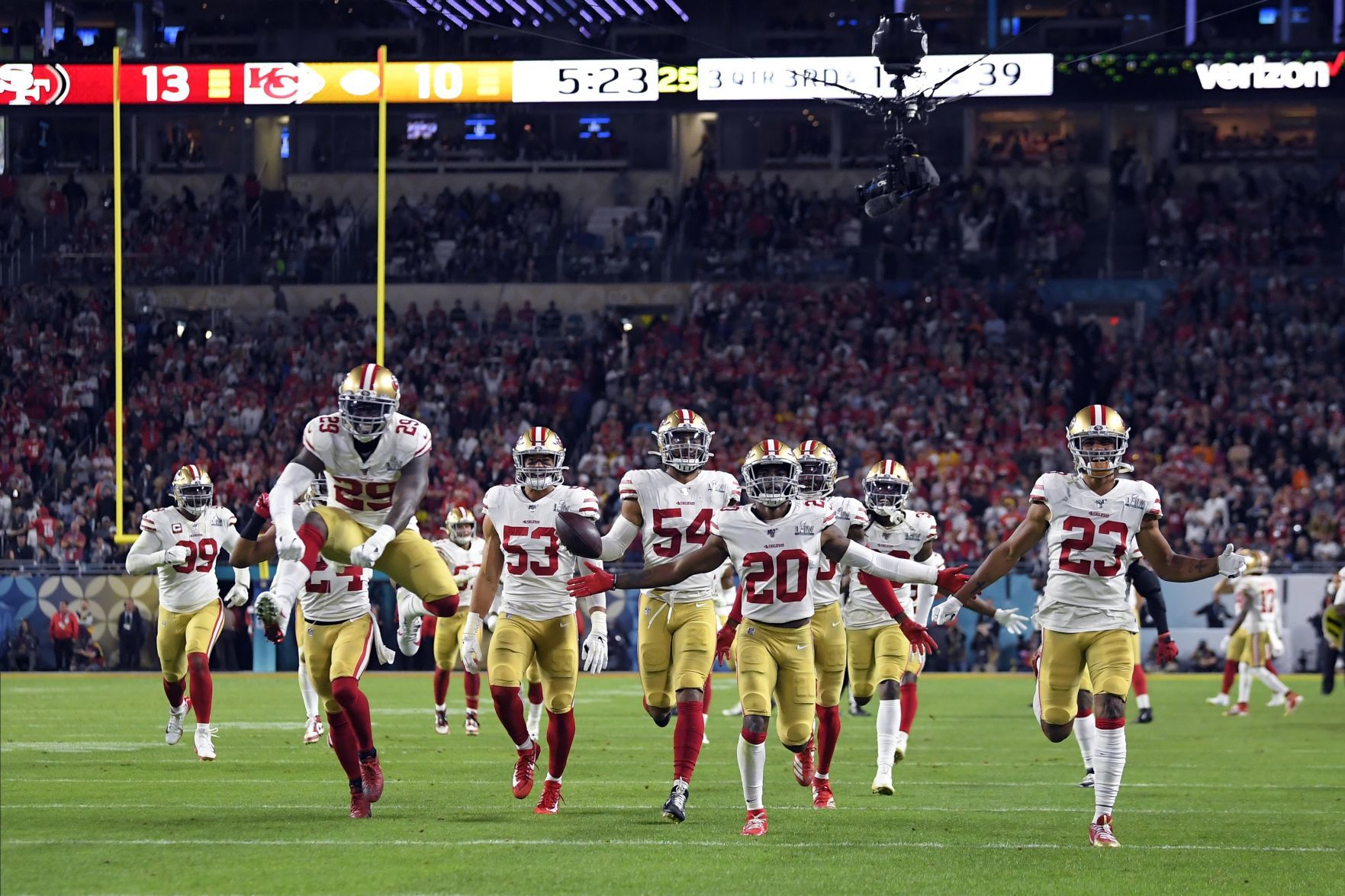 49ers Chiefs Super Bowl Football